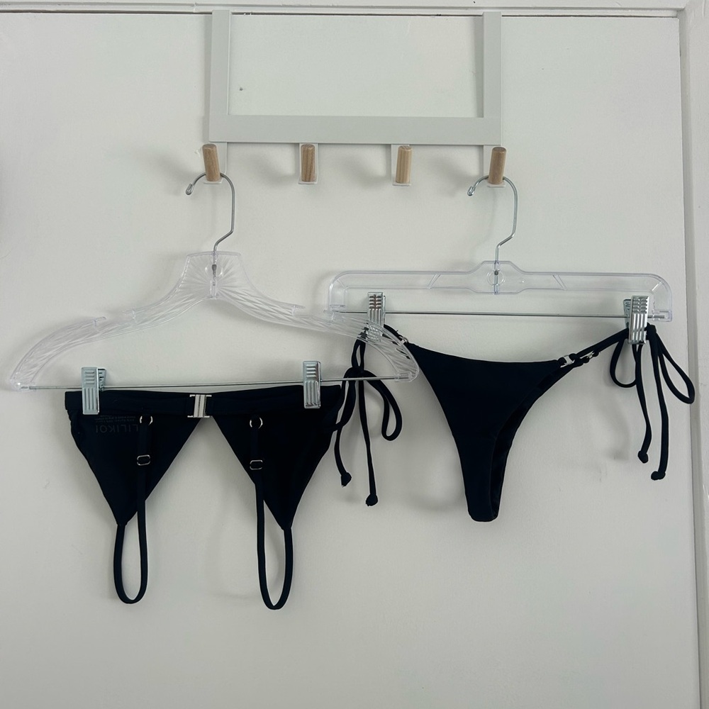 Lilikoi Black Bikini Set - Picture 2 of 3